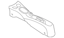 Genuine Nissan Console Body 96910-9ME1A