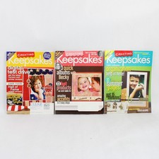 Lot Of 3 Creating Keepsakes Scrapbook Magazine July August November 2005