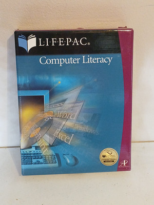 Brand New Lifepac Computer Literacy PowerPoint Excel Word  