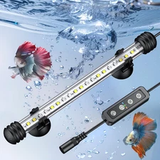 Pawfly 3 W Aquarium LED Light 7.5 Inch Underwater Fish Tank Light with Full Spec