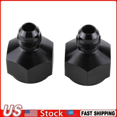 2PACK 10AN FEMALE TO 6AN MALE FLARE REDUCER For TING FUEL CELL BULKHEAD ADAPTER