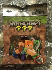 MINECRAFT NANOFIGS BLIND BAG ASSORTMENT of 1.65 inch Die Cast action figure c...