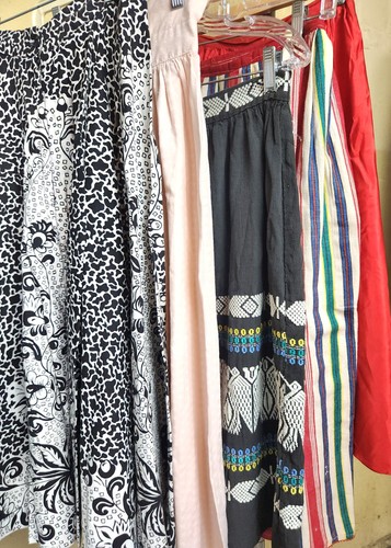 Vintage 5 Resale Clothing Lot Womens Skirts 50s 60s 70s