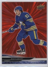 2024-25 Upper Deck Series 1 Outburst Red 25/25 Matthew Savoie Matt #28 17nu