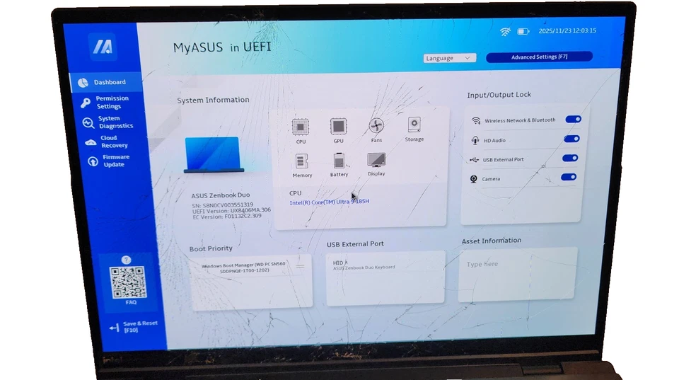 ASUS Zenbook Duo Dual 14" 3K OLED Touch Ultra 9 185H, 32GB RAM, 1TB SSD - Image 3 of 4