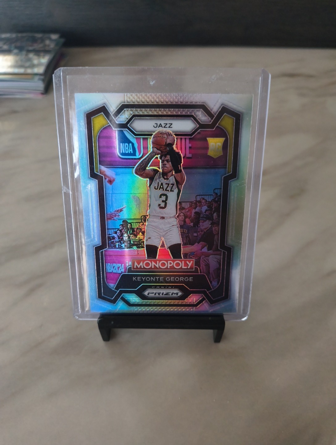 2023-24 Panini Prizm Monopoly - Keyonte George #87 Silver Prizm (RC)