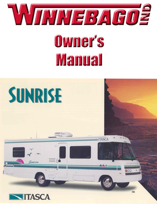 1995 Winnebago Sunrise Home Owners Operation Manual User Guide