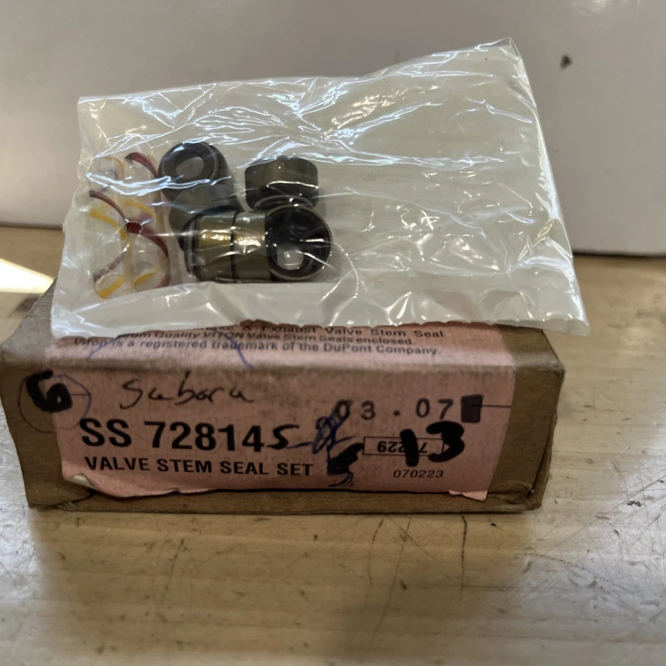 Fel-pro SS72814 Valve Stem Seal Set For 90-13 Subaru 1.8L 2.2L 2.5L-H4 (6 Pk) - Image 3 of 3