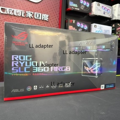 NEW ASUS ROG RYUO IV 360 ARGB AIO Liquid CPU Cooler 360mm Radiator,Original