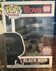 Funko Pop Black Noir 986 2022 Summer Virtual Convention Exclusive + Protector