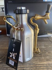 GrowlerWerks uKeg 64 oz Pressurized Stainless Steel Beer Growler New No Box