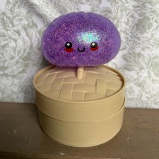 Purple Glitter Dumpling Character Figurine - ...