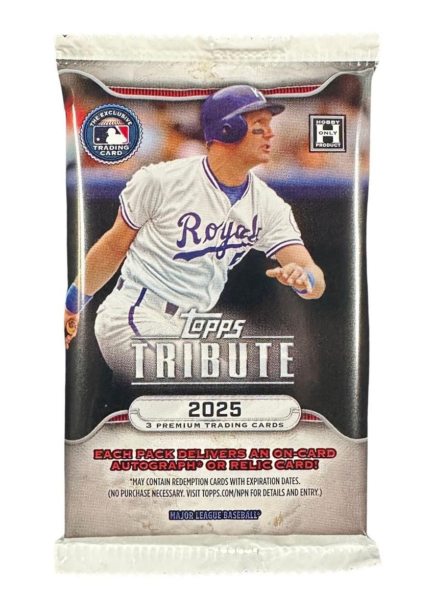 2025 Topps Tribute Baseball Hobby Pack | eBay