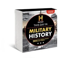 2026 History Channel This Day in Military History Boxed Calendar: 365 Days of Am