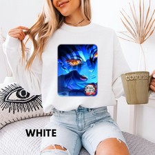 Demon Slayer Infinity Castle Akaza Eye Reflection Sweatshirt Japanese Anime Tee
