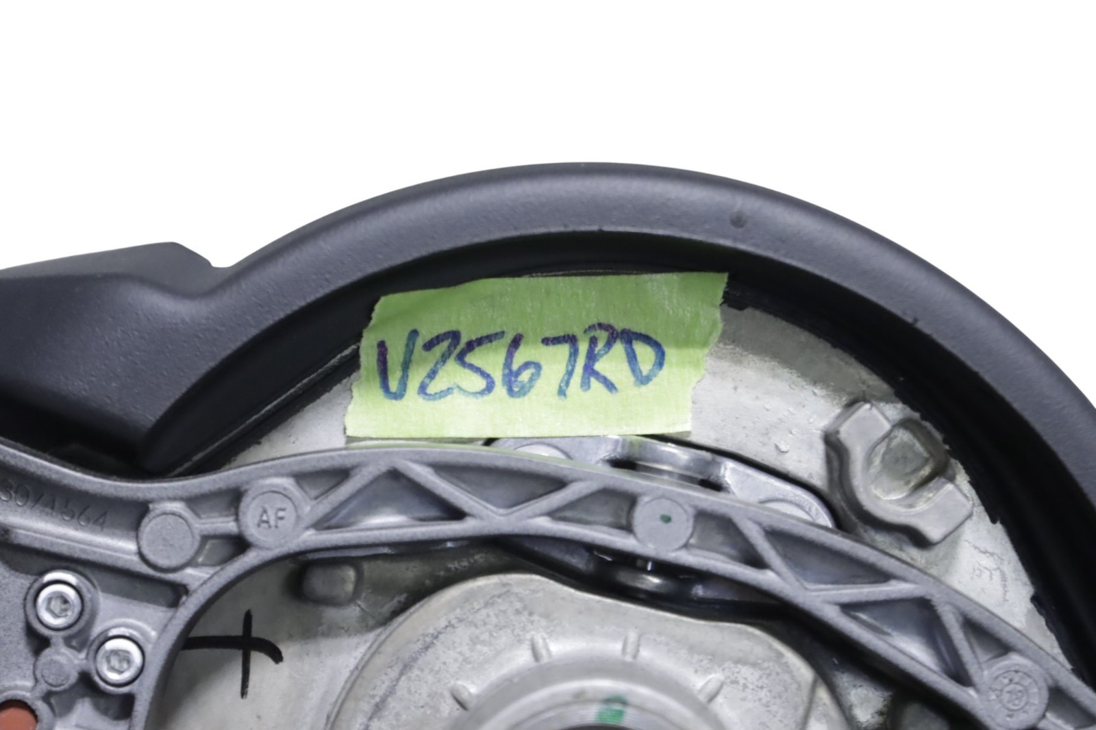 McLaren 720S Front Black Leather Carbon Fiber Steering Wheel 2018 - 2023 OEM