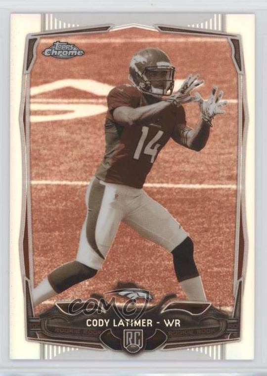 Cody Latimer Topps Chrome #211 Sepia Refractor