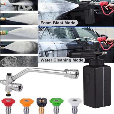 #ad #ad Snow bubble gun car wash soap spray gun sprayer high pressure washer bottle 1 PC $26.06