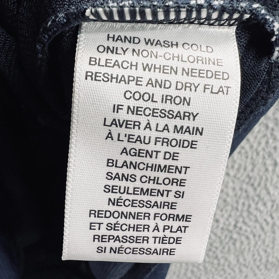 Kate Hill Mujer XL Boho Paisley Bandana Top Negro Blanco Manga Corta Y2K Retro Foto 4 de 4