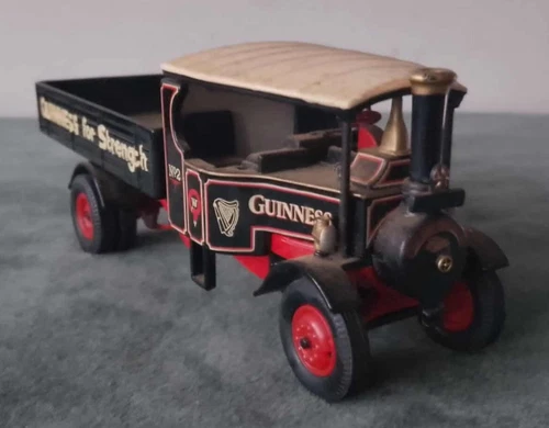 DIECAST CORGI TOYS VINTAGE GUINESS FODEN STEAM WAGON / LORRY