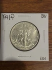 * 1941-P * CH-GEM BU MS WALKING LIBERTY HALF-DOLLAR * BEAUTIFUL!!