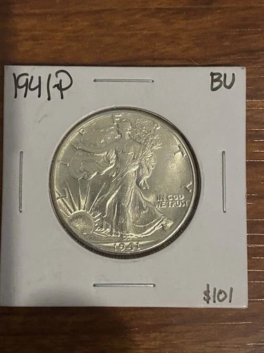 * 1941-P * CH-GEM BU MS WALKING LIBERTY HALF-DOLLAR * BEAUTIFUL!!