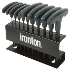 Ironton 10-Pc. Metric T-Handle Hex Key Set