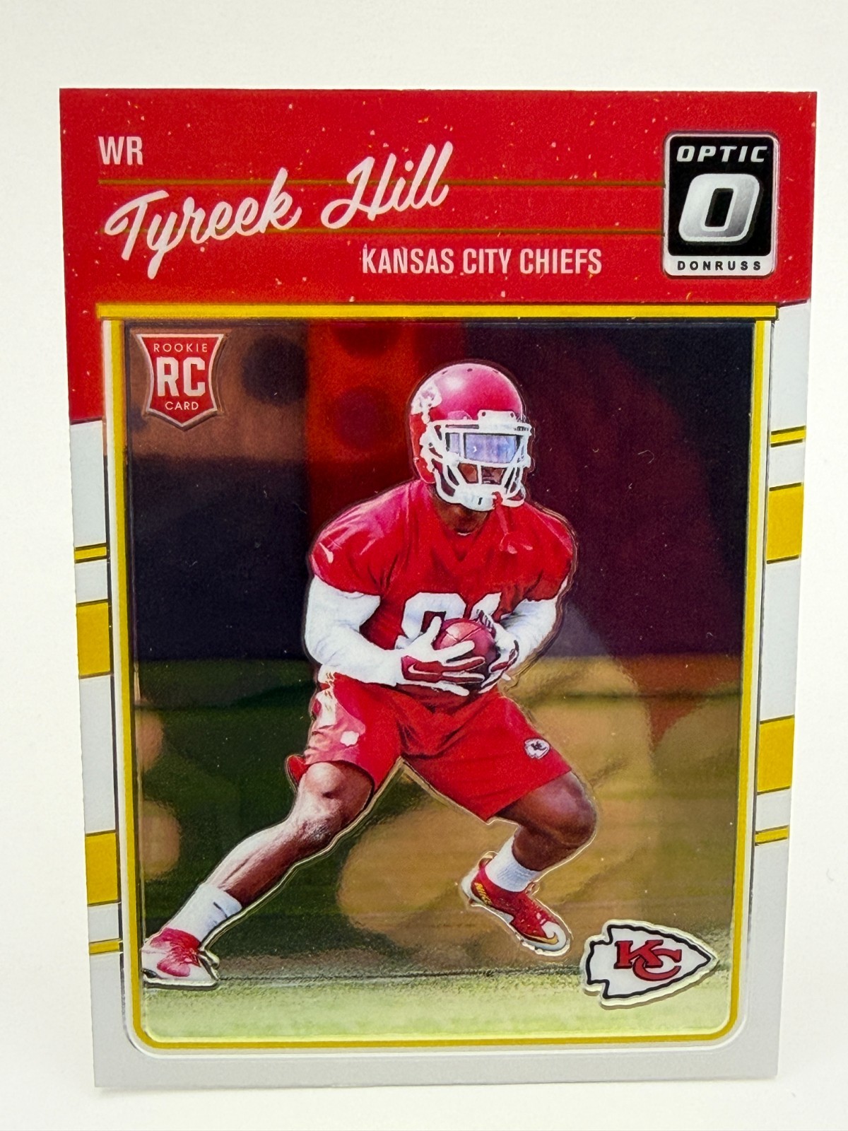 2016 Donruss Optic Tyreek Hill #117 (RC) Chiefs