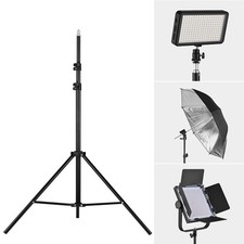 2M Stativ Lichtstativ Lampestativ Ständer für Studio Foto blitz LED Videoleuchte