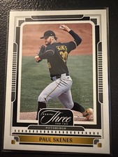 2025 Panini Three and Two #74 Paul Skenes /99