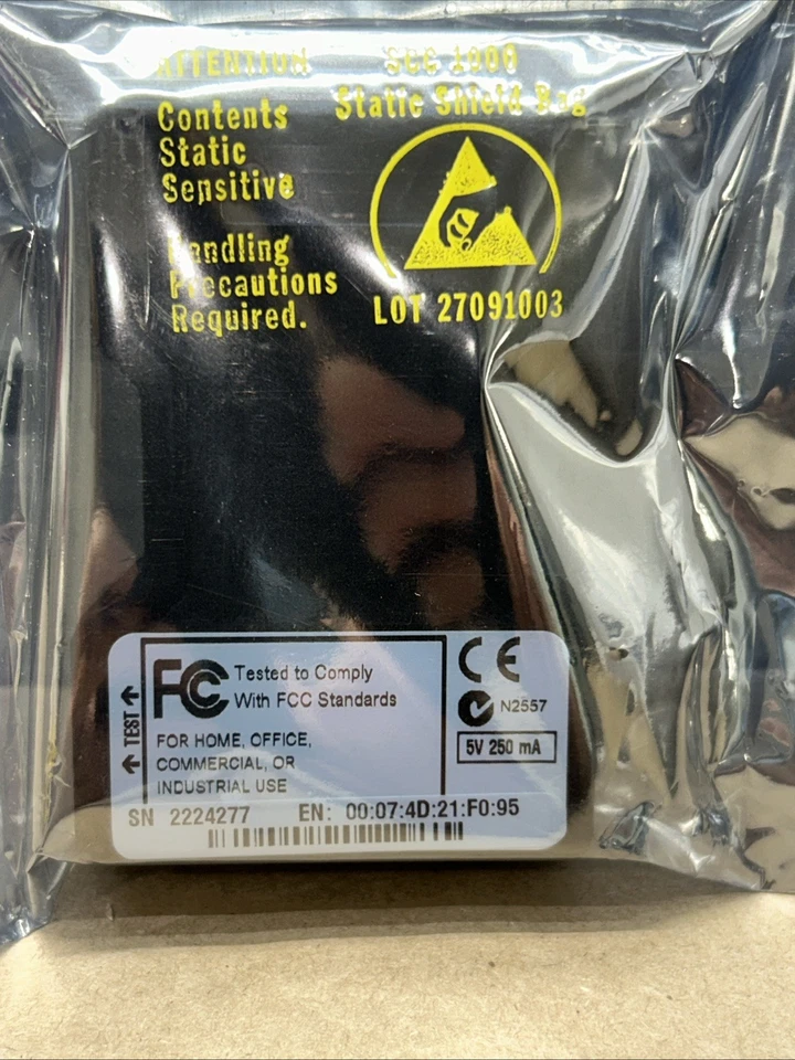 Zebra ZebraNet 46692 Parallel Link External Print Server II Fast Shipping! - Image 2 of 4