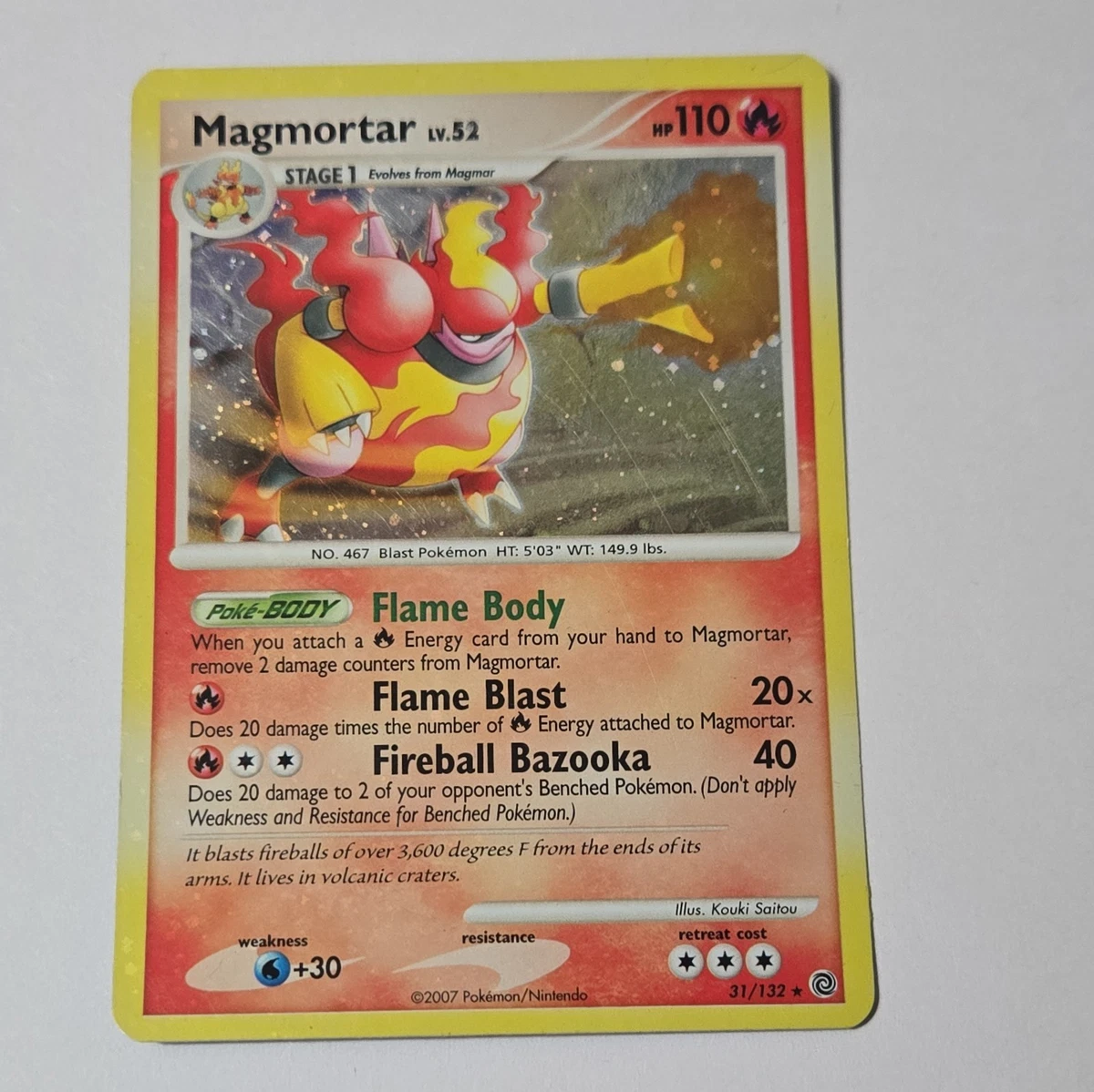 Pokémon TCG Diamond & Pearl Secret Rare Individual Collectible