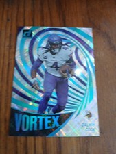 2023 Panini Donruss - Vortex Dalvin Cook #VOR-14 Cosmic /100