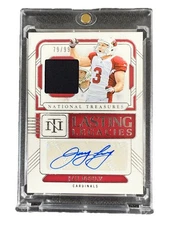 Jay Feely 2024 Panini National Treasures Lasting Legacies Patch Auto /99 #LL-JFY