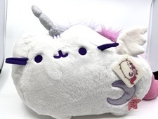 GUND Super Pusheenicorn Plush 9  Light-Up Moon Wings Sound Rare Cat Unicorn Toy