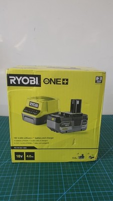 Ryobi 18V ONE+ Akku-Starter-Set 4.0Ah Lithium+&Ladegerät RC18120-140X Neu_1,5_5