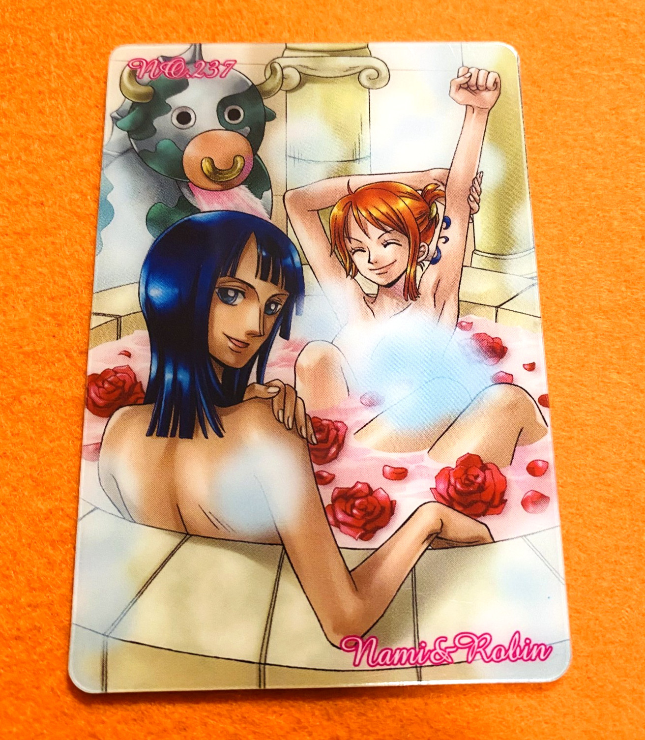 2005 ONE PIECE GUMICA Nami Nico Robin #237 King of Pirate Gummy 8 Japan