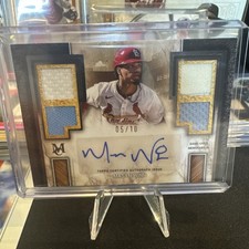 2025 Topps Museum Collection Masyn Winn Signature Swatches Quad Relic Auto  /10 