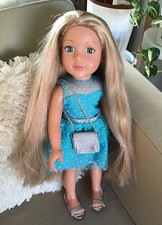  Design a friend doll. Gorgeous hair to floor 
