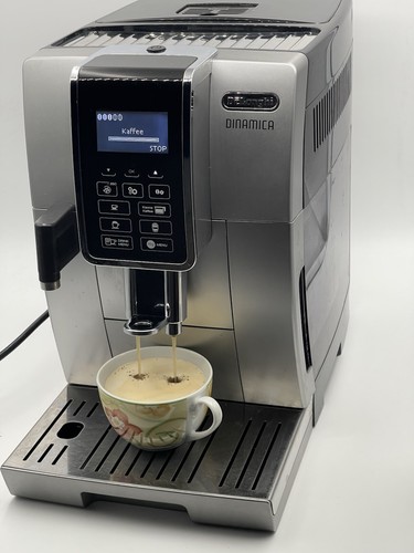 Delonghi De Longhi Dinamica Kaffeevollautomat cappuccino grau. Revidiert top