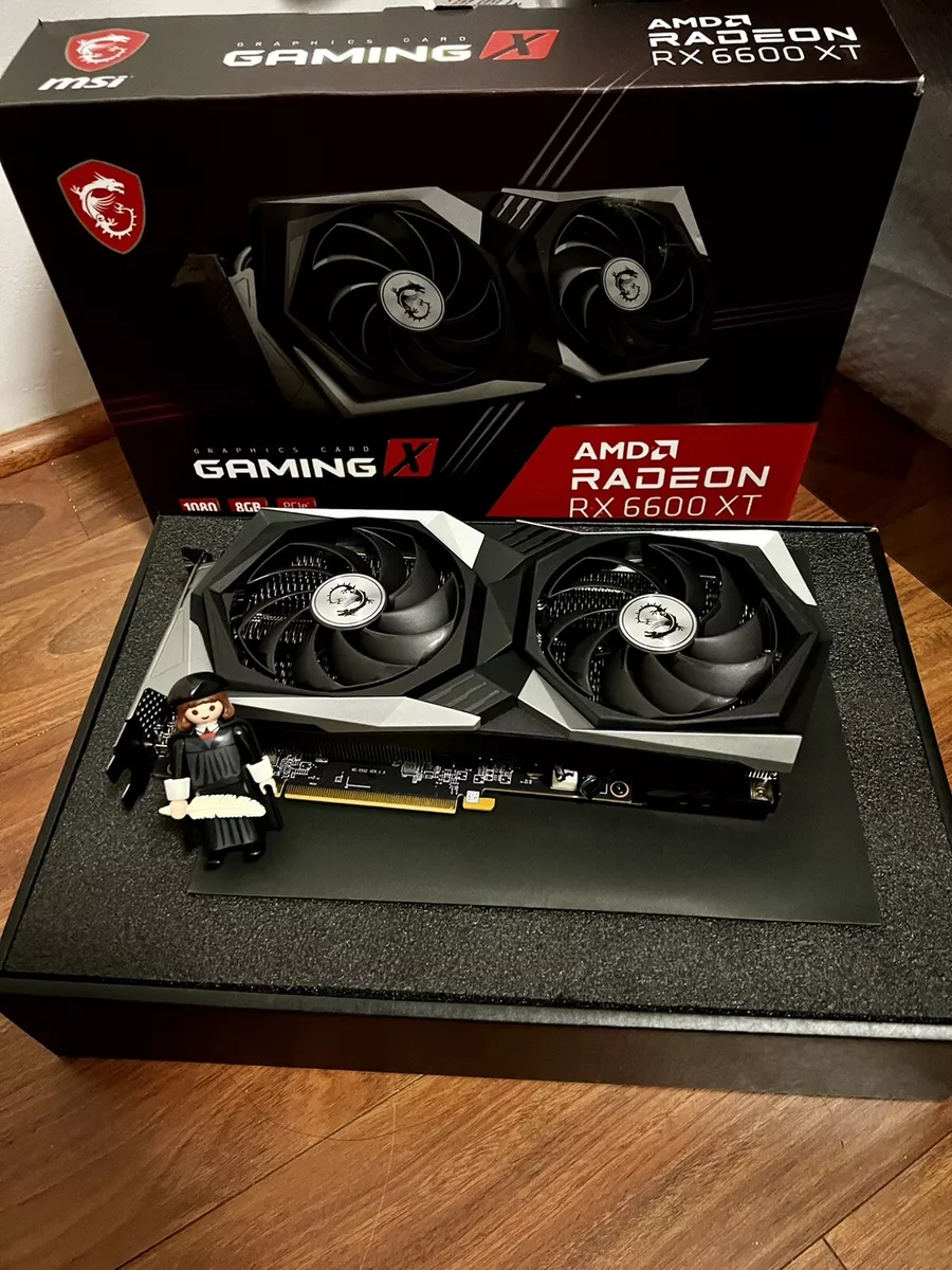 MSI Radeon RX 6600 XT GAMING X 8GB GDDR6 Graphics Card