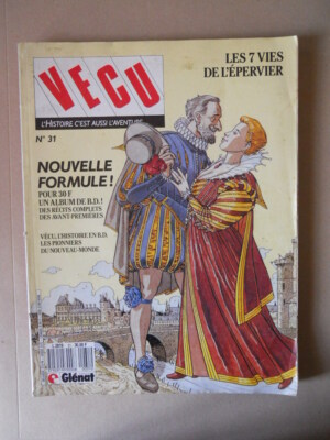 VECU L' Histoire C'est Aussi L'Aventure en comic n°31 1989 Glenat [M5]