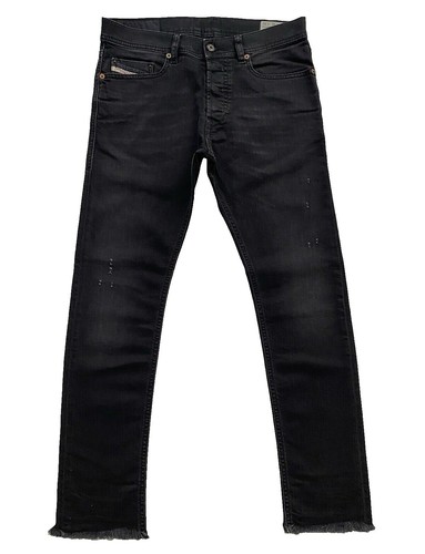 Diesel Tepphar Slim Carrot Stretch Jeans Mens 31x30 Black