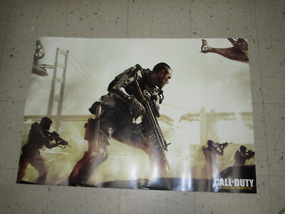 Call of Duty Advanced Warfare POSTER Preorder Promo Playstation 4 PS4/5 Xbox