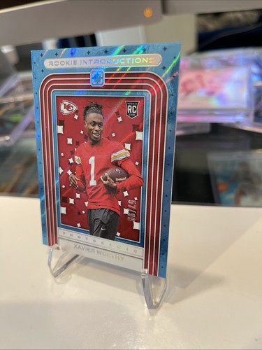 Xavier Worthy 2024 Panini Photogenic Rookie Introductions RC Azul/99 🔥 Chiefs - Imagen 2 de 4
