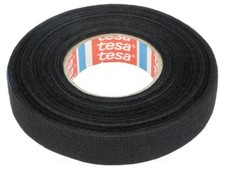 NASTRO ISOLANTE TELA TESSUTO PANNO FELPATO LANA CABLAGGIO CAVI 15mm BRICOLAGE