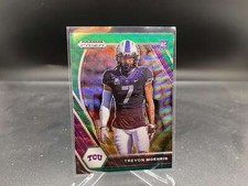 Trevon Moehrig 2021 Prizm Draft Green Wave #146 TCU Raiders RC Rookie
