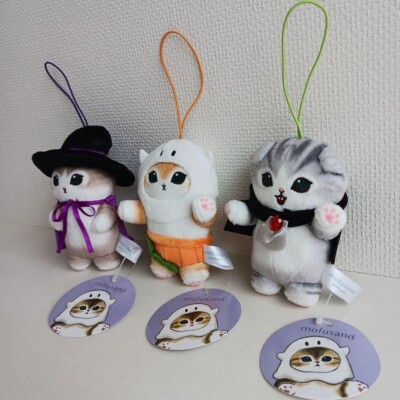 Mofusand Halloween SET 5 BIG Plush & Mascot Nyan Cat Vampire Ghost