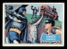 1966 Topps Batman B Series Blue Bat Back #28B Concrete Conqu