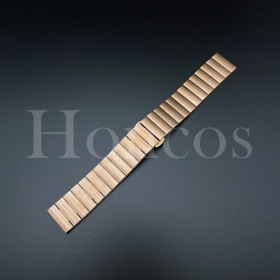 18-24MM Quick Release Stainless Steel Link Bracelet Strap Fits for Rolex Rose GD